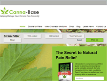 Tablet Screenshot of canna-base.com